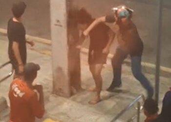 Vídeo mostra confusão e violência em briga envolvendo torcedores do Náutico em lanchonete no Recife