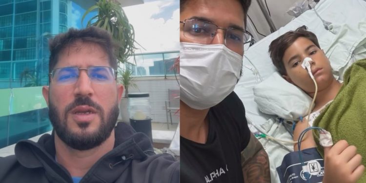 Menino mordido por tubarão segue isolado e corre risco alto de infecção, diz pai da criança: 'Saúde psicológica abalada'